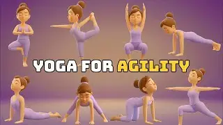 Yoga for Agility | Move Fast, Balance & Flow | For Kids ⚡🧘&zwj;♀️