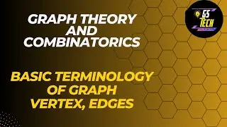 Graph theory and Combinatorics | Basic Terminology, How to define Vertex, Edges, Self Loop?