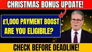 &pound;1,000 DWP Christmas Bonus Just Confirmed for UK Pensioners &ndash; Find Out If You Qualify!