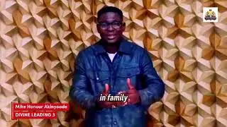 Divine Leading 3 (Word Reels E3) || Archbishop Mike Honour Akinyoade || Jesus Royalty Global Church 