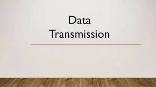 Computer Science 2210 Paper 1 Data Transmission