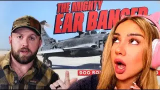 Finnish Girl Reacts to 900 Sonic Booms Per Second - XF-84H Thunderscreech