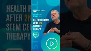 Stem Cells for Sciatica & Diabetes: Patient's Story #stemcell #shorts #sciatica #diabetes