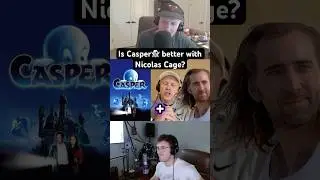 Is Casper👻 better with Nicolas Cage? #shorts