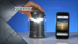 Bell + Howell Tac Light Lantern The As Seen On TV Ultra Bright Portable Grey HOT
