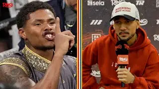 Teofimo Lopez HITS BACK at Shakur Stevenson 