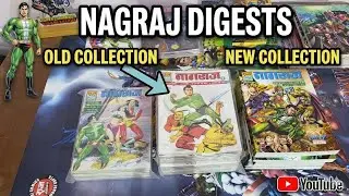 NAGRAJ DIGSETS OLD AND NEW COLLECTION #rajcomics #nagrajcomics #nagraj 