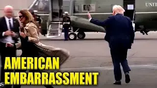 Трамп вырвался из Италии из-за ЭТОГО (видео)