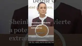 Claudia Sheinbaum: 
