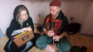 Middle Eastern Ney Meditation || Desert Song || Turkish Ney and Shruti Box