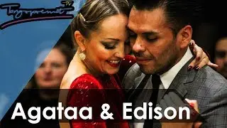 Edison Chaves and Agata Jargilo milonga