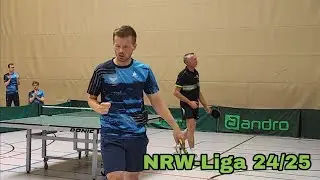 Gute spinreiche Topspins gegen klasse Blockspiel - Alexander Michajlov[1985] vs Andres Oetken[2041]