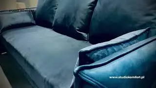 Sofa z funkcją spania i pojemnikiem na pościel - Studio Komfort Meble Warszawa