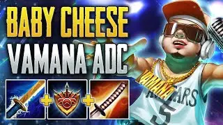 WHEN TANKS DO DAMAGE! Vamana ADC Gameplay (SMITE Ranked Conquest)