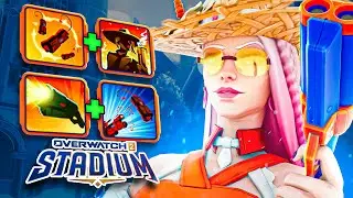 The *BROKEN BURN BUILD* Makes Ashe OP in Stadium | Overwatch 2