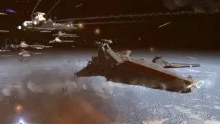 Empire at war FOC - Space Battle at the Kuat System - Republic VS Empire