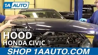 Как заменить капот Honda Civic 01-05
