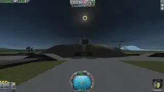Kerbal Space Program Solar Eclipse Time Lapse