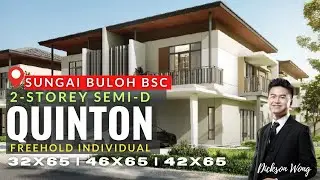 Double Storey Semi-D Quinton Residence @ Sungai Buloh Bandar Seri Coalfields【ED Properties EP035】