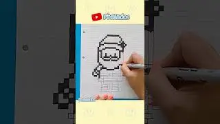 Santa Claus pixel art 🎄🎄 - Pixelated