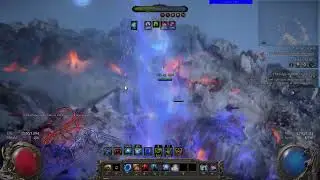 Bloodmage CoC juiced map POE2