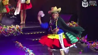Candidatas a Señorita Carnaval en traje típico | Carnaval de Cajamarca