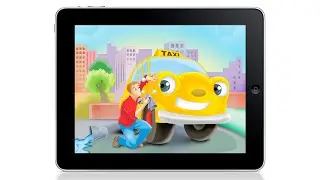 Cars Childrens App &ndash; Illustration, Animation
