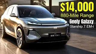 $14,000 With 880-Mile Range Geely Galaxy Starship 7 EM-i plug-in hybrid