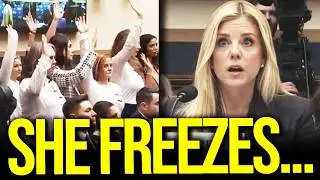 Pam Bondi VISIBLY SHAKEN as Survivors CONFRONT HER