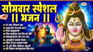 सोमवार भक्ति भजन : ॐ नमः शिवाय, कर्पूर गौरम करुणावतारं, शिव अमृतवाणी, चालीसा व आरती | Hindi Bhajan
