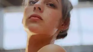 Floating woman 