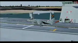 take-off on board the LHD L61 Juan Carlos 1, Spanish navy