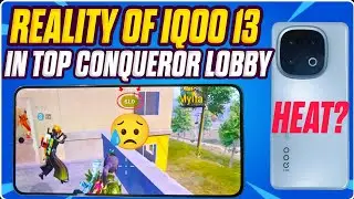 Real Truth Of IQOO 13 In Top Conqueror Lobby I IQOO13 BGMI/PUBG 120 Fps Test  l #bgmi #pubg #iqoo