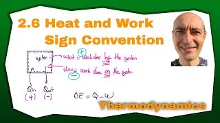 Thermo 2.6 &mdash; Условные обозначения тепла и работы и зависимость от пути