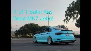 Wrapping my 2019 Volkswagen Jetta Satin Key West!