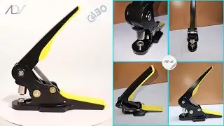 Ручной пресс для установки люверсов HP-16 eyelets machine press banner pvc grommet handle dye