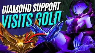 Diamond Support Main Visits Gold - Elise Support Ranked Gameplay | League of Legends