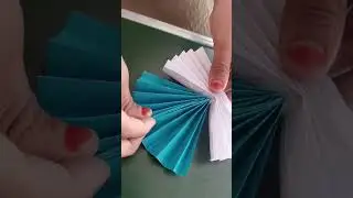 simple and easy craft.           #papercraft #tamil #easycraft #shortsfeed #doll #creativity #craft