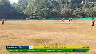 Pune Warriors vs RAHIM 11 live cricket match | Gramin Premier League 8 (GPL 8) 2025-26 By GCC live -