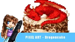 Speedart - Pixelart: DragonCake