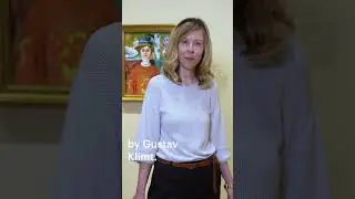 Gustav Klimt | Klimt Inspired at the Belvedere in Vienna #shorts