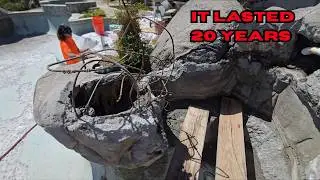 I made these Rocks over 20 years ago | Alpine repair job