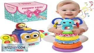 Baby Toys 6 to 12 Months Montessori Toys for 1 Year Old Stacking Building
