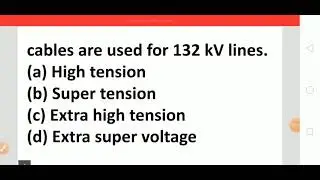 Basic Electricity/Electrical MCQ Questions and answers discussion