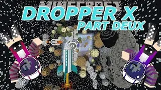 Minecraft: Dropper X: The Final Drop (Part 2) / Dropper with Find the Button / Janet and Kate