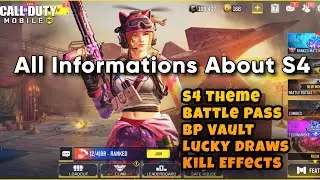 CODM Season 4 Battle Pass + BP Vault + Lucky Draws & Legendary MantaRay Draw Trailer - COD Mobile