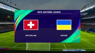 ⚽ Switzerland vs Ukraine ⚽ | UEFA Nations League (17/11/2020) | PES 2021