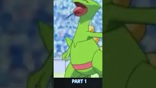 Ash sceptile and information DAKU #POKEMON #shorts 😈