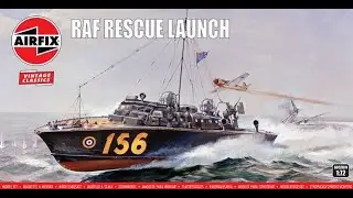 A VINTAGE CLASSIC - Airfix 1/72 RAF Rescue Launch