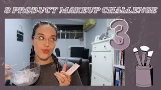 3 Product Makeup Challenge! 💄